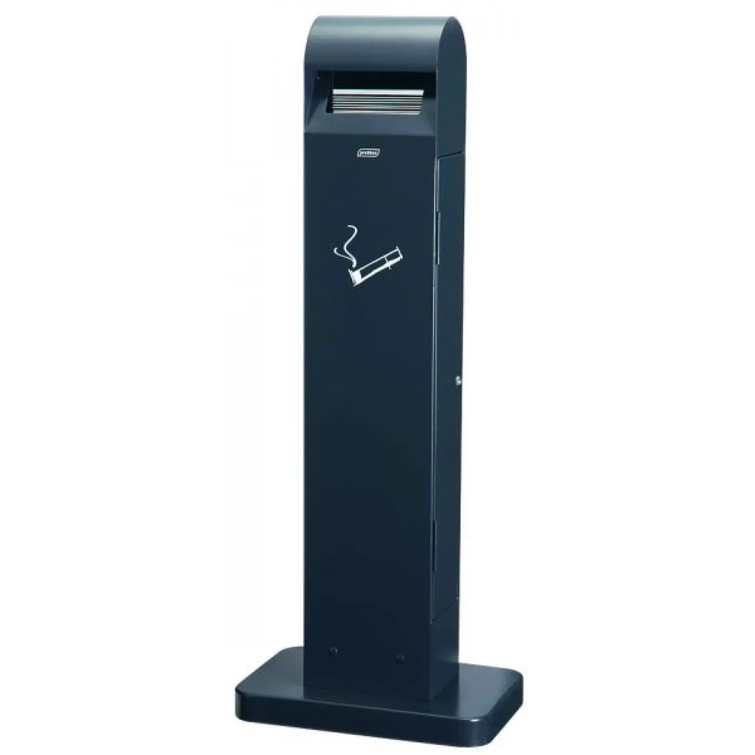 Cenicero de suelo para exterior. Tótem 12,5 L 40,3 x 26,2 x 104,1 cm Gris oscuro