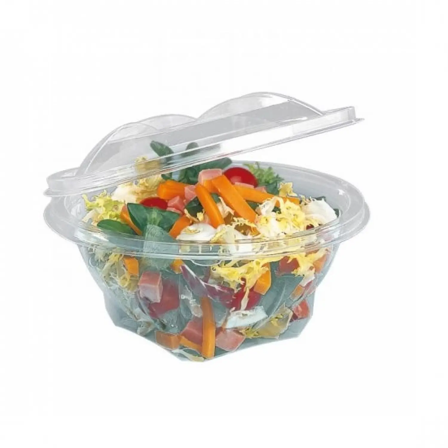 Récipients Cristal Transparents ronds 250ml ,
