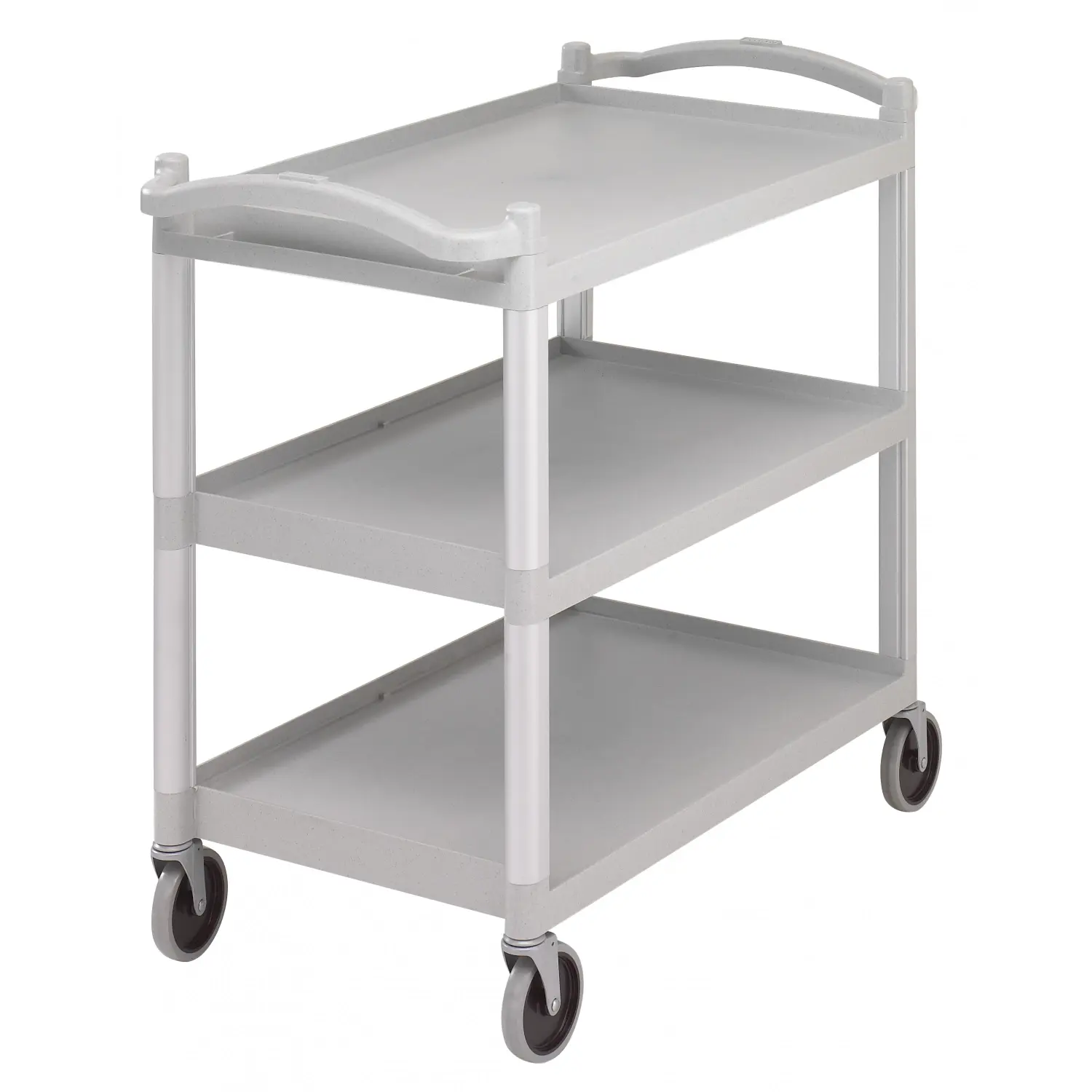 CARRO DE SERVICIO PANELABLE REFORZADO 101,5 x 54 x 95 cm Gris moteado (Paneles no incluidos)