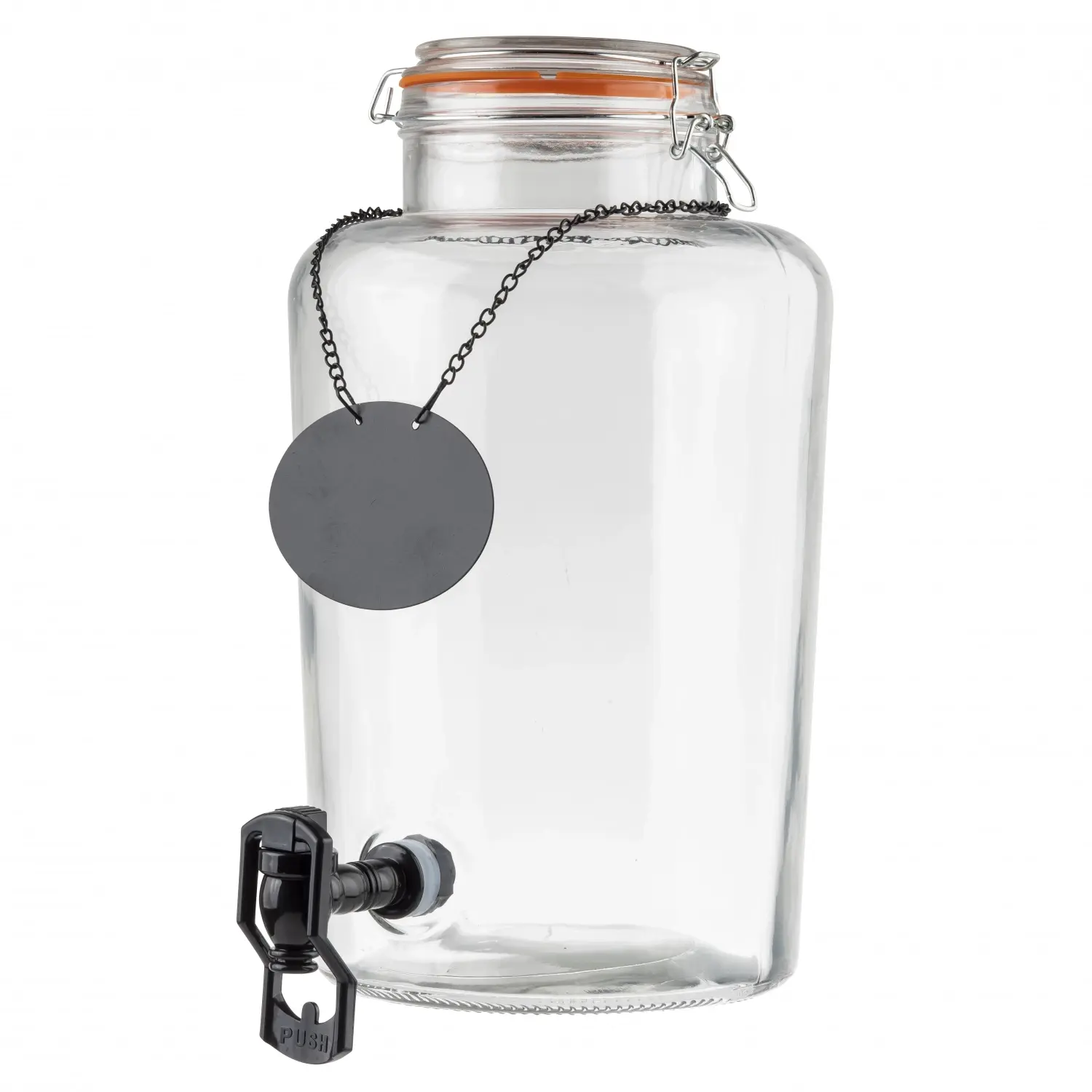 Capacidad 7,5 litros 27,5 x 27,3 x 41 cm Transparente