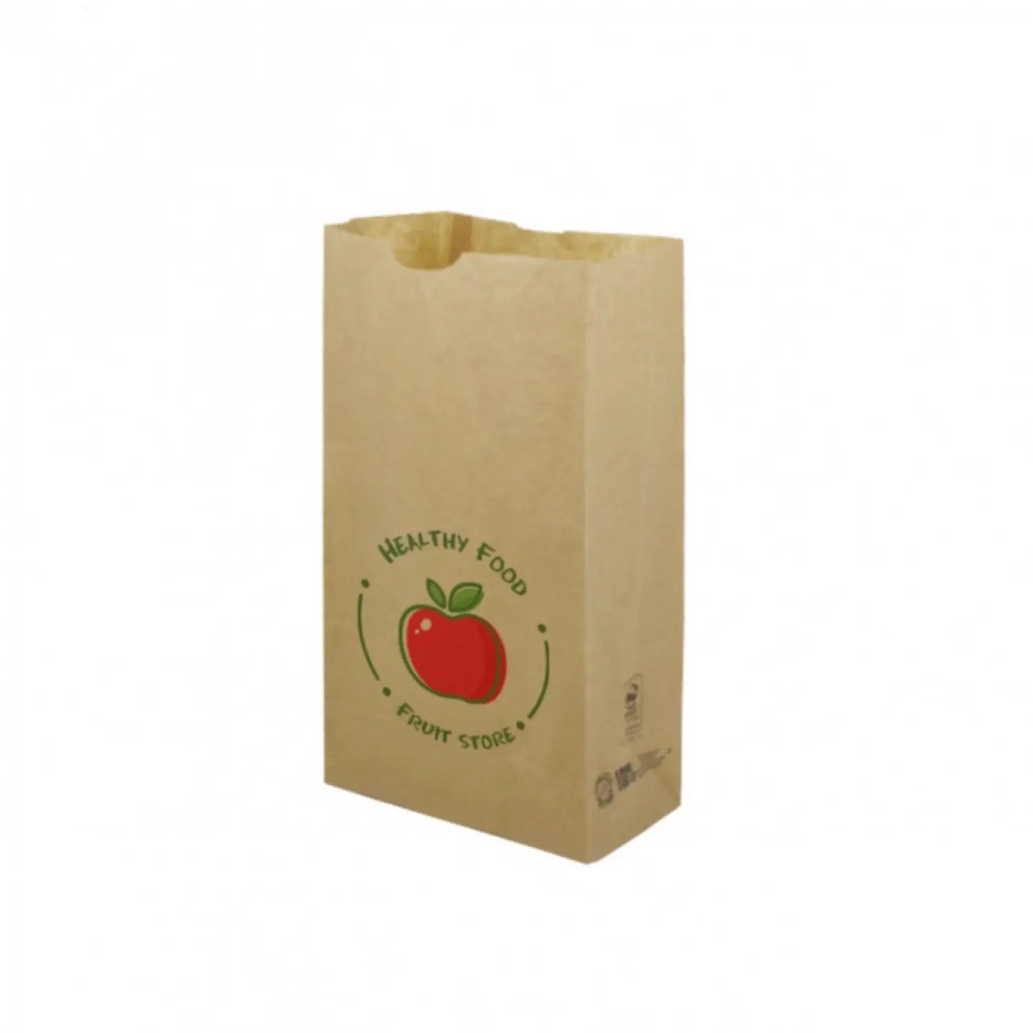 Bolsa de papel kraft MINI sin asas (15+9x28cm)