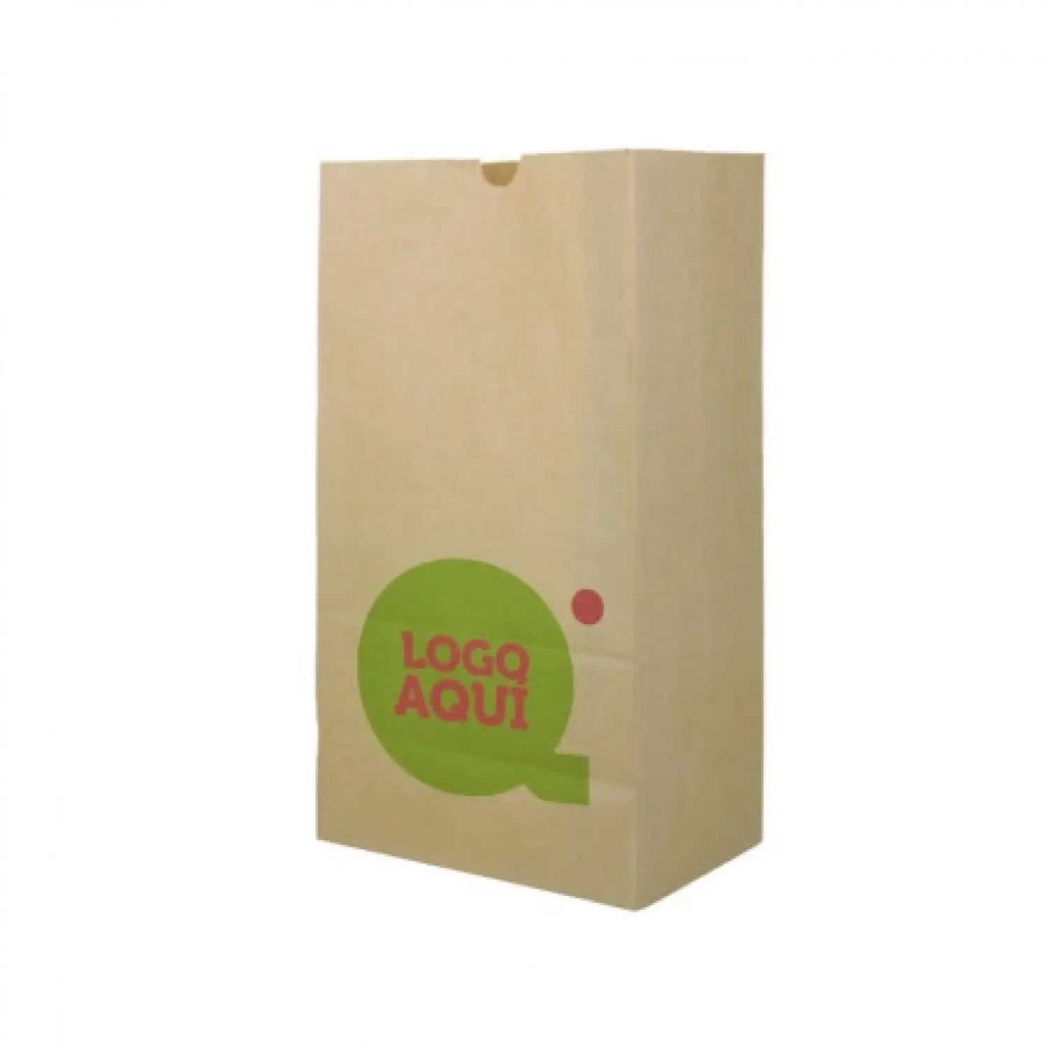 Bolsa Papel Kraft Sin Asas (20+15x40cm)