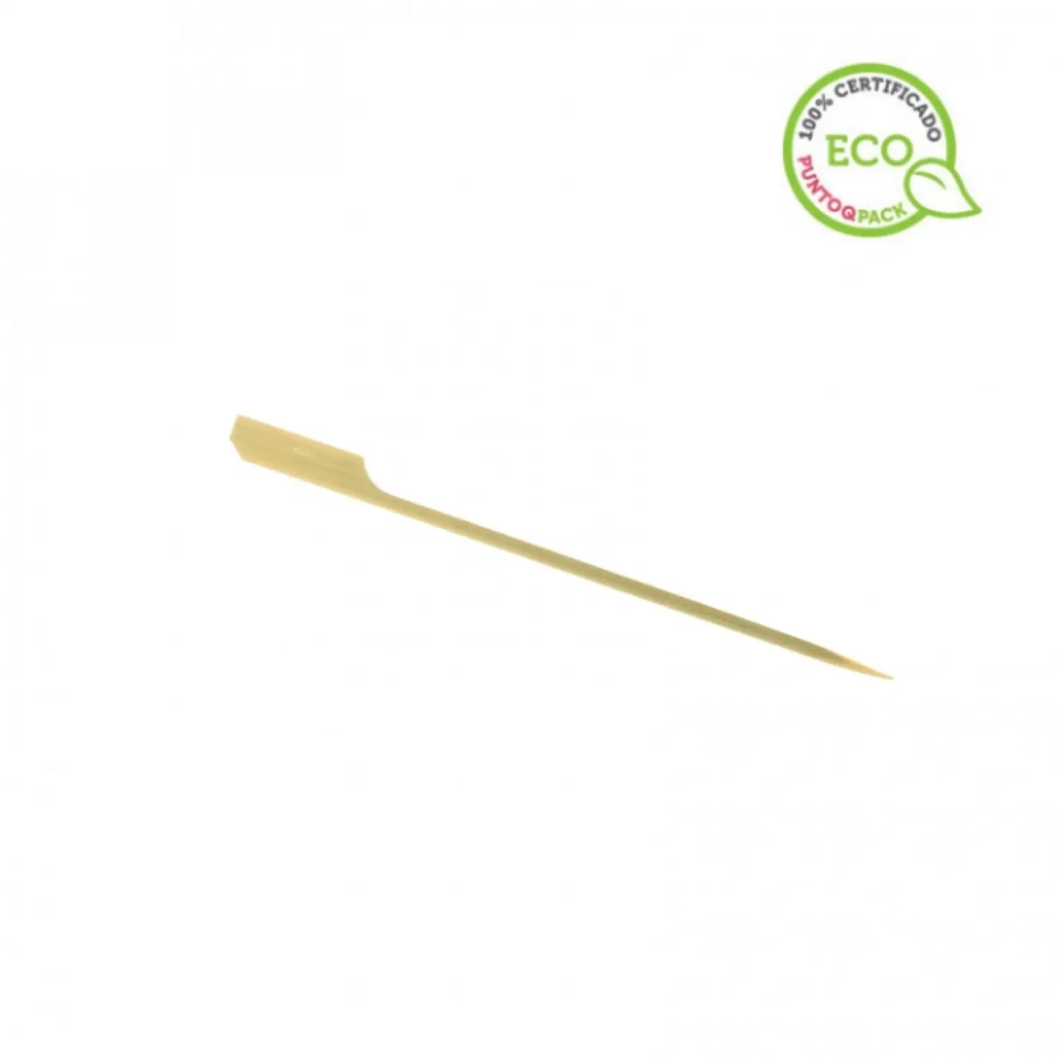 100 Uds. Brocheta Bastón Bambú 15cm | Ref: BROCHETA15