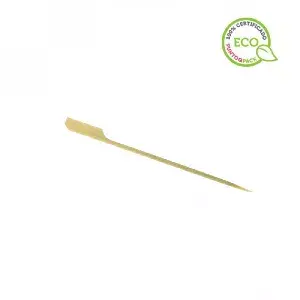 100 unidades. Espeto de bambu de 15cm | Ref: BROCHETA15