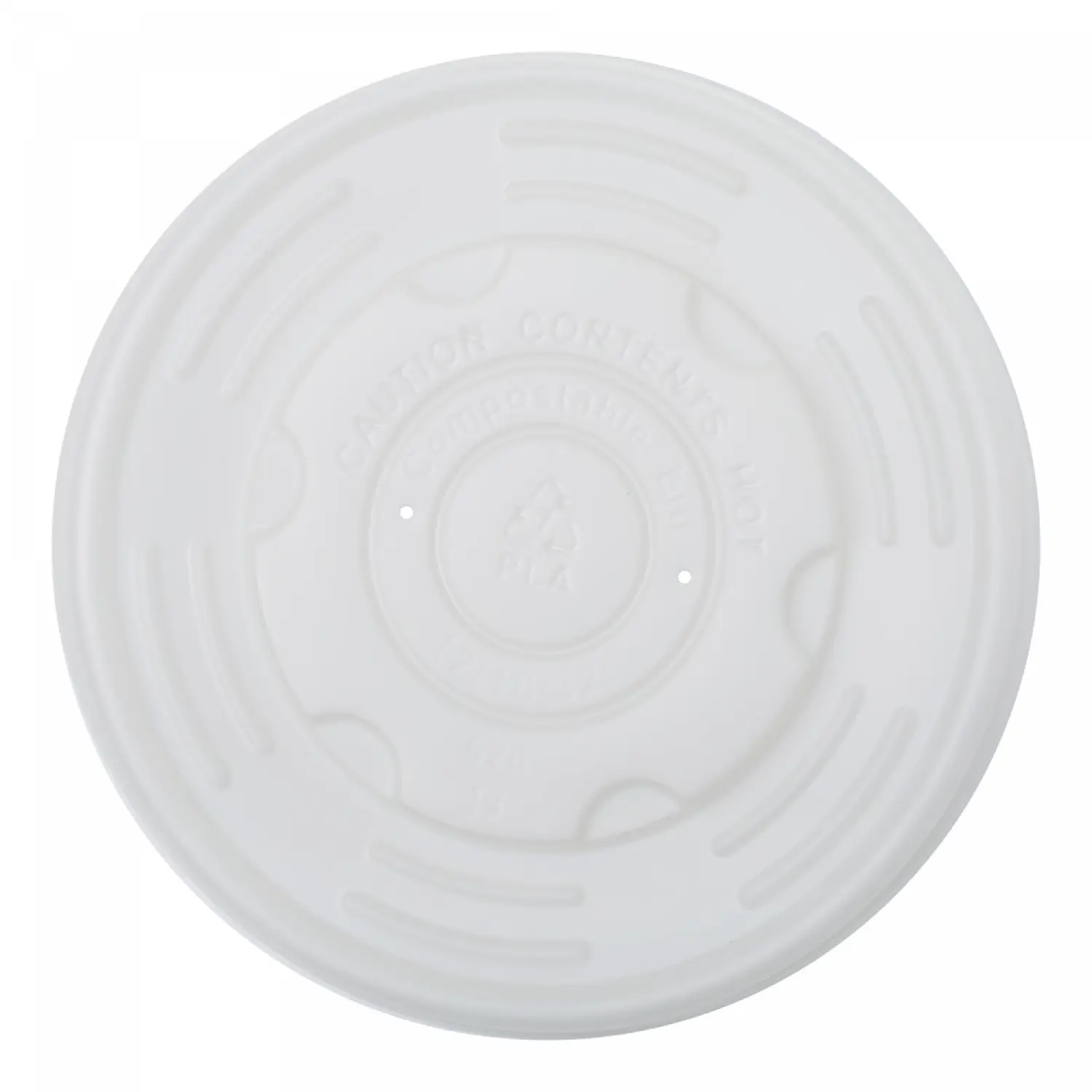 Capace cpla albe 115 mm 50 buc