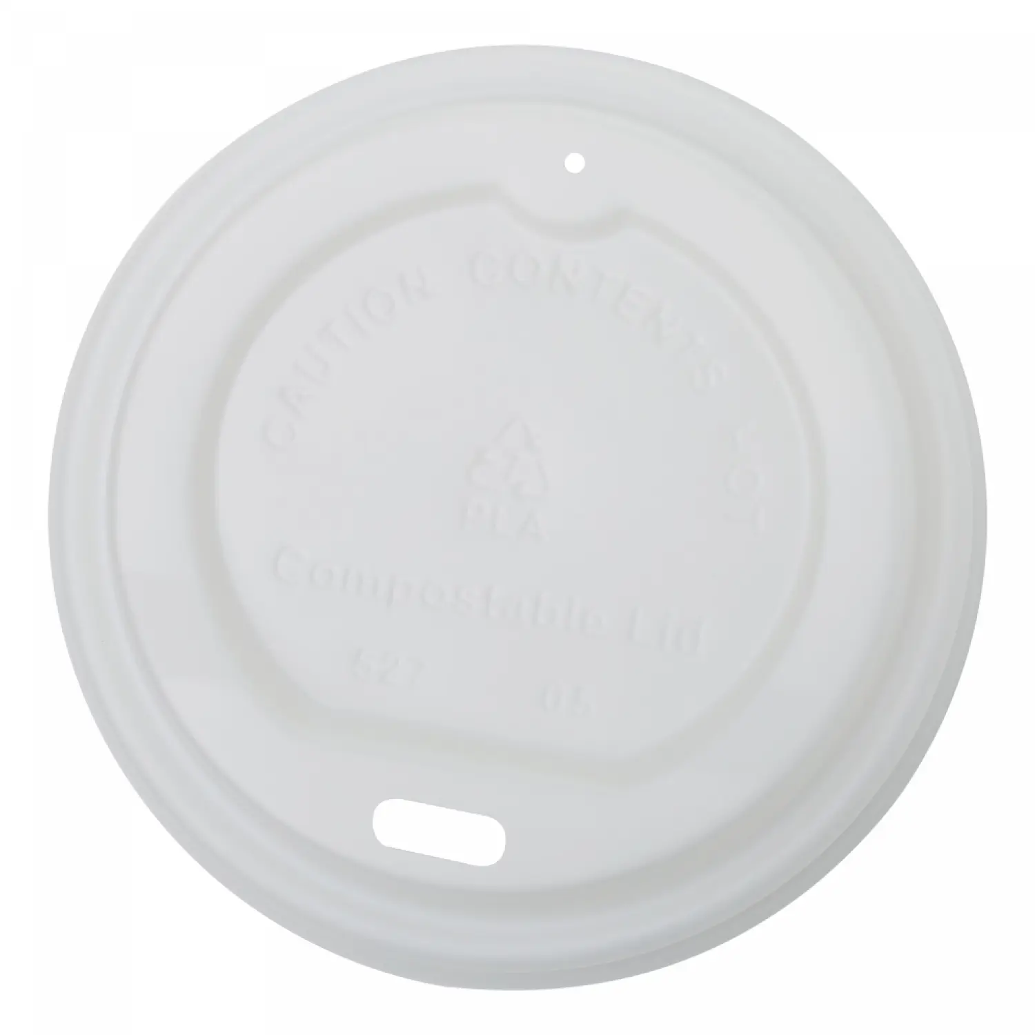 Capace cpla albe 80 mm 100 buc