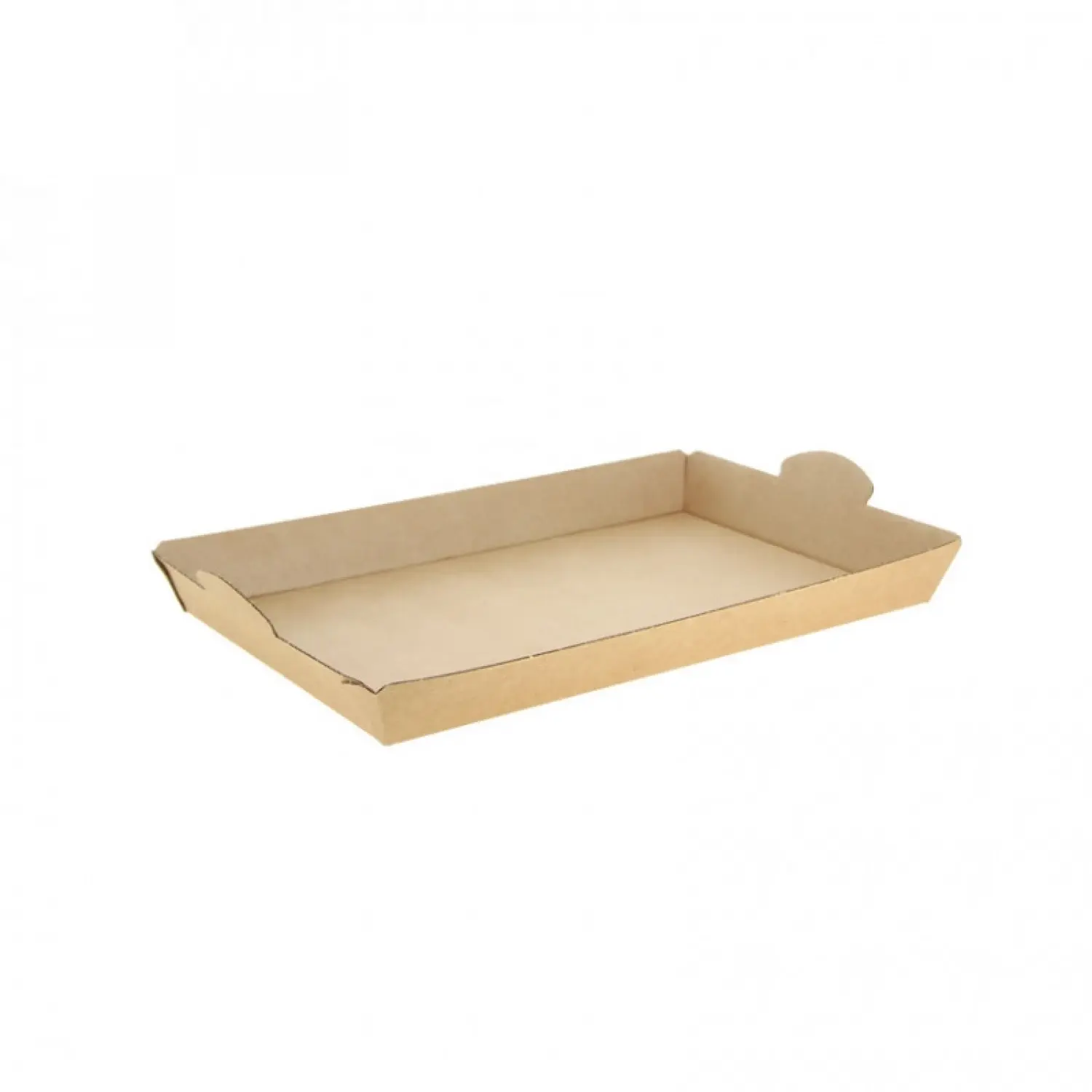 100 Uds. Bandeja de cartón para catering (27,5x18,5x3 cm) | Ref: CAT005