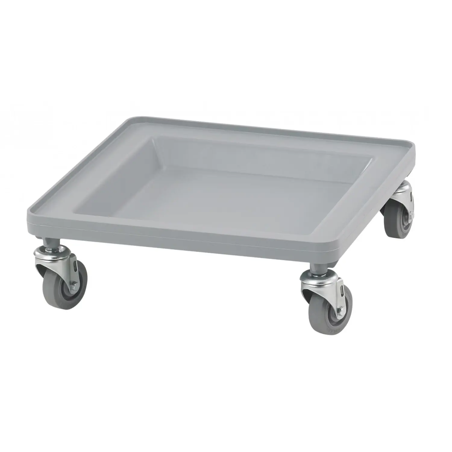 CARRO para transporte de CESTAS DE LAVADO 54 x 54 x 20 cm Gris claro