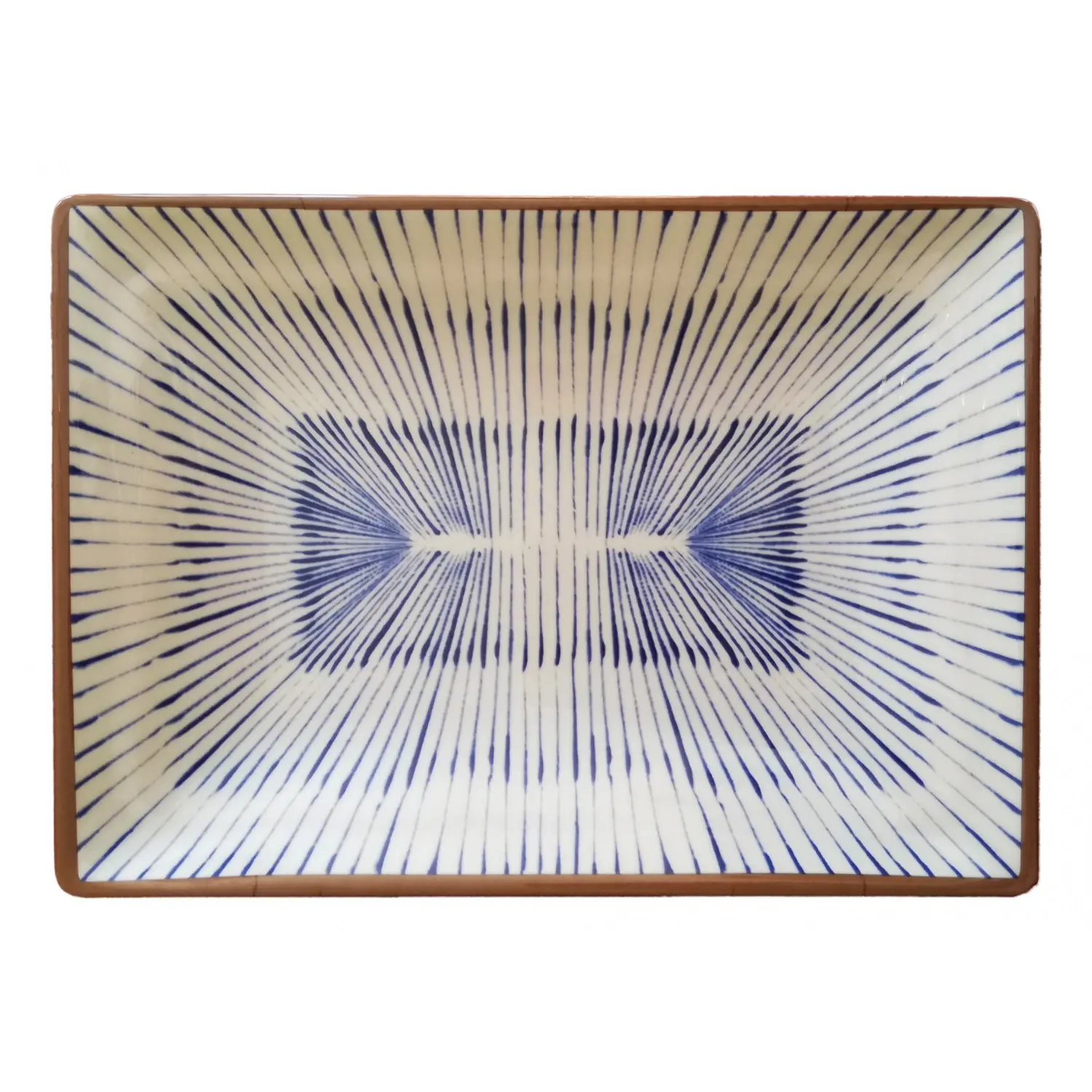 Plato pequeño rectangular Melamina 24 x 17 cm Altura 2,5 cm (Pack de 6 unidades)