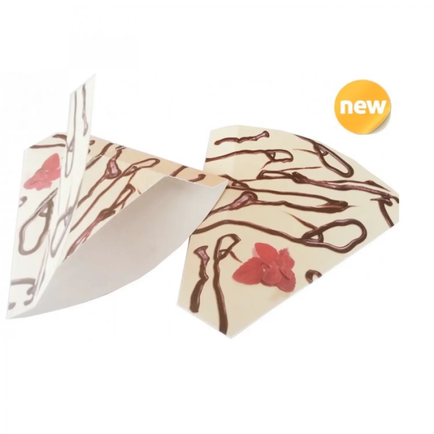 250 Uds. Cono para crepes estanco decorado | Ref: CREPES