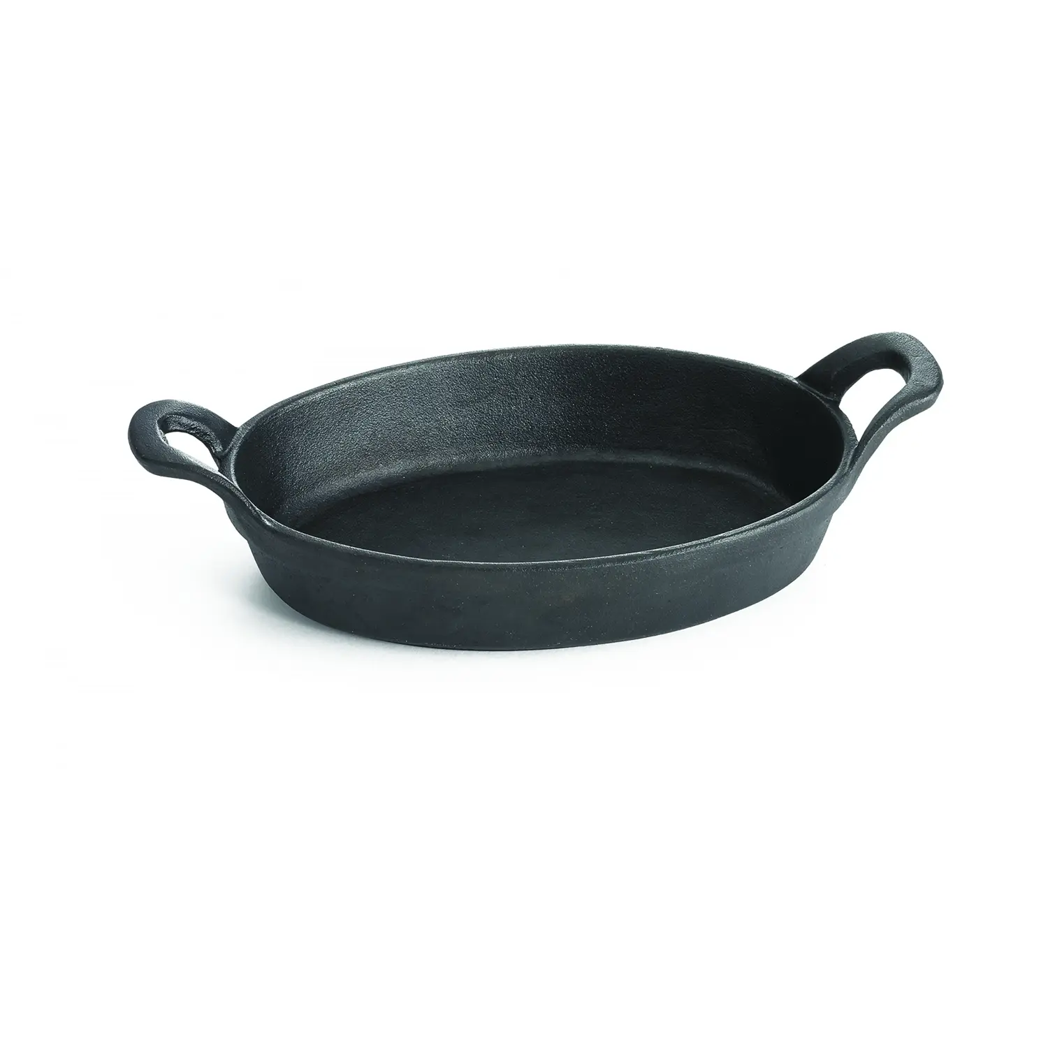 Cazuelita miniatura ovalada 710 ml 21,5 x 15,5 x 6,5 cm 27 cm Ø con asa