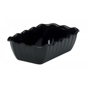 ENSALADERA FUENTE rectangular 2 L 17,5 x 26 x 8 cm Negro