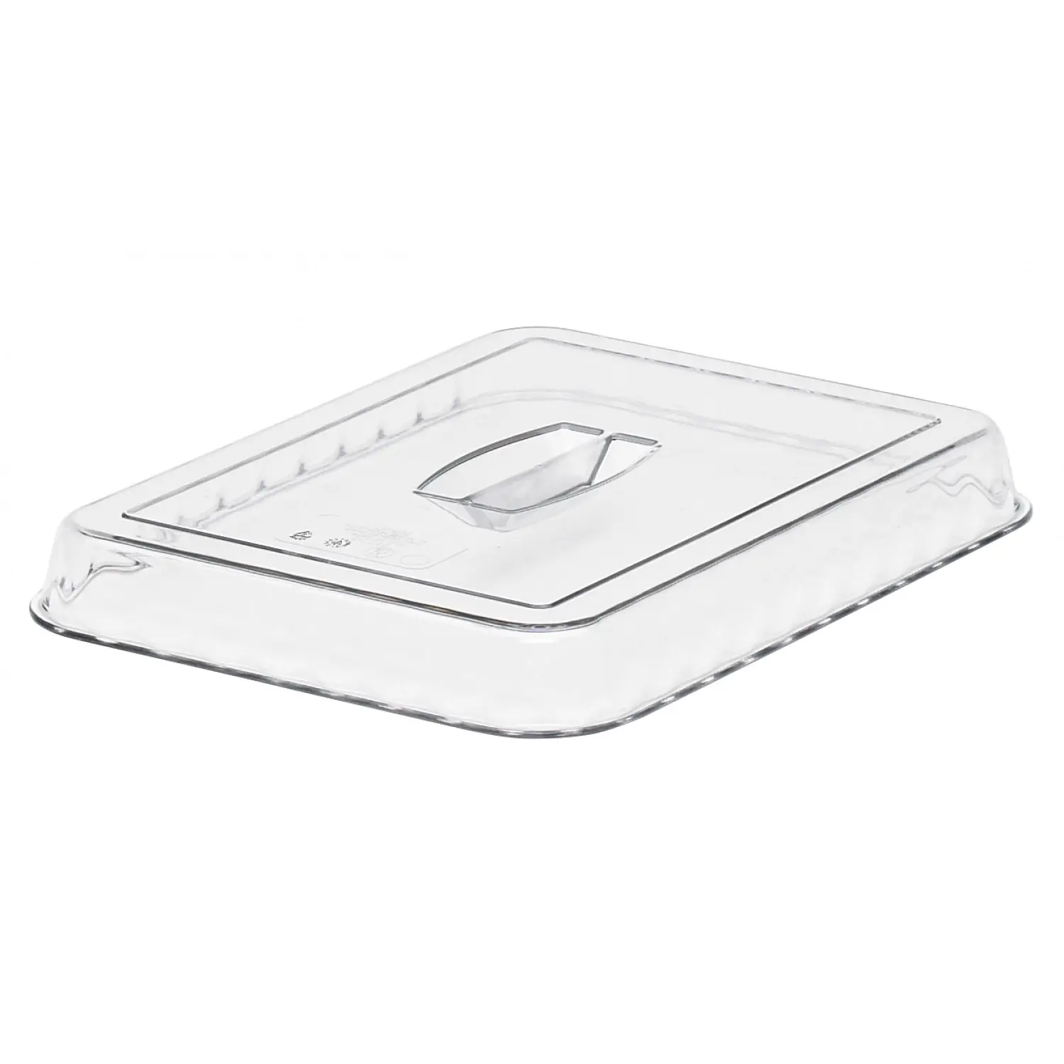 Tapa rectangular para ensaladera DC10 24 x 31 x 3,5 cm Transparente
