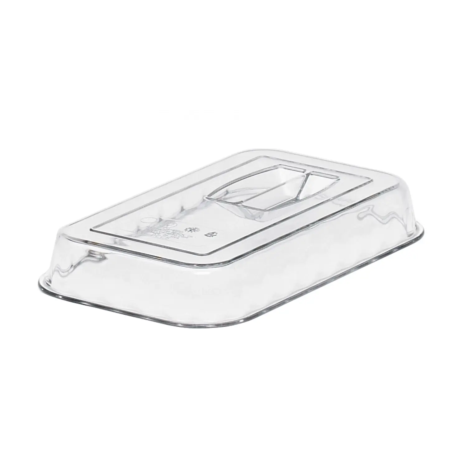 Tapa rectangular para ensaladera DC5 15 x 23,8 x 3,5 cm Transparente