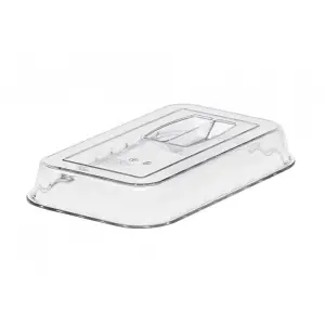 Tapa rectangular para ensaladera DC5 15 x 23,8 x 3,5 cm Transparente