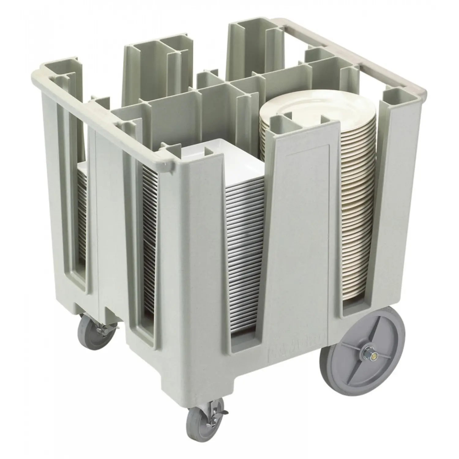 CARRO Versa para PLATOS redondos de 24,4 a 28,6 cm y cuadrados de 21,3 a 24,1 cm 180 240 PLATOS 69 x 78 x 81 cm