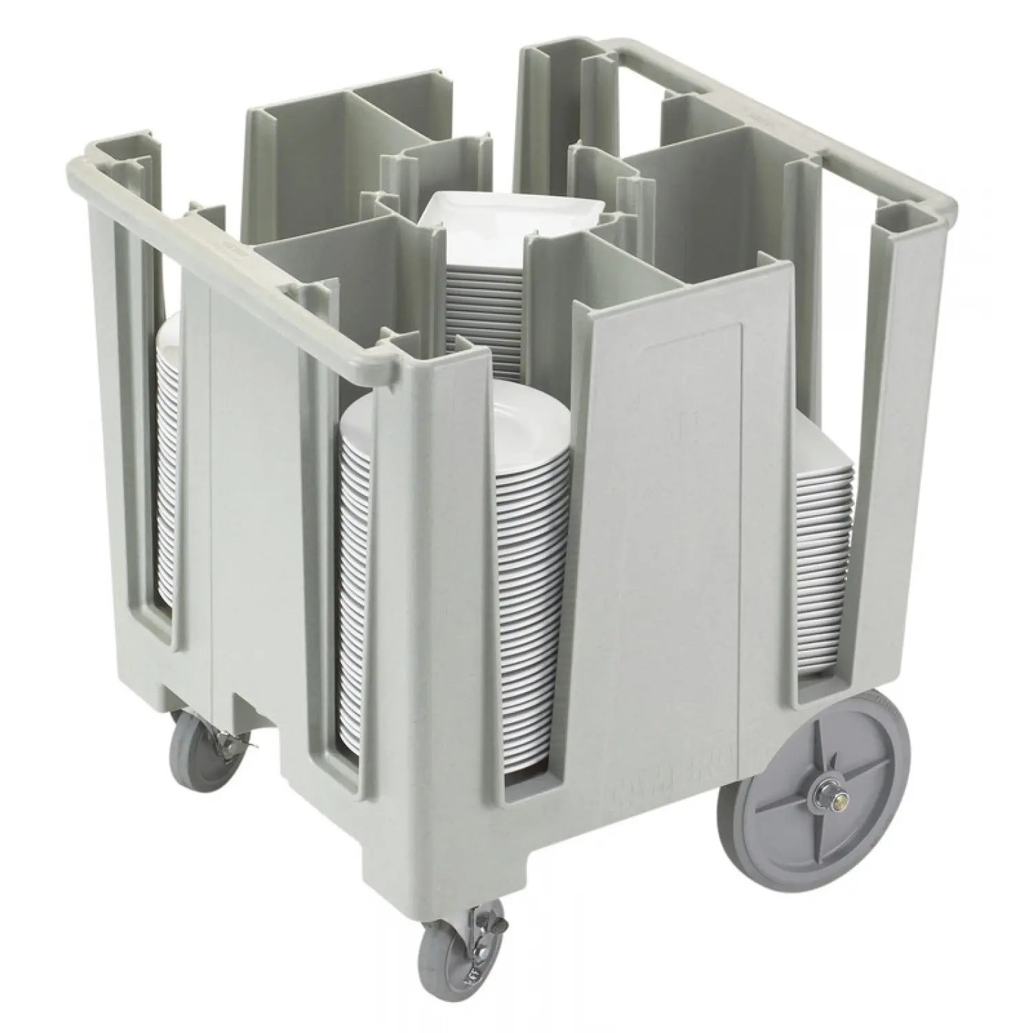 CARRO Versa para PLATOS redondos de 21,3 a 24,1 cm y cuadrados de 18,4 a 20,5 cm 225 300 PLATOS 69 x 78 x 81 cm