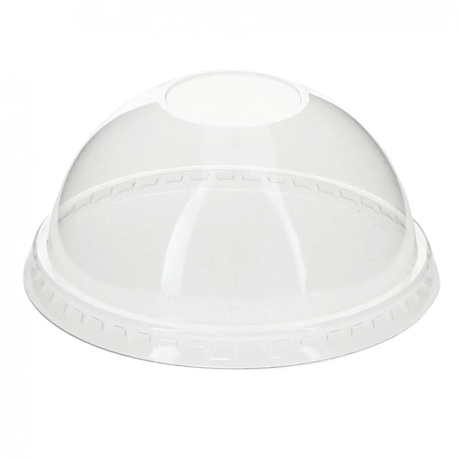50 Uds. Tapa Cúpula sin agujero para vasos RPET y copa postre (9,5Ø) | Ref: DL94