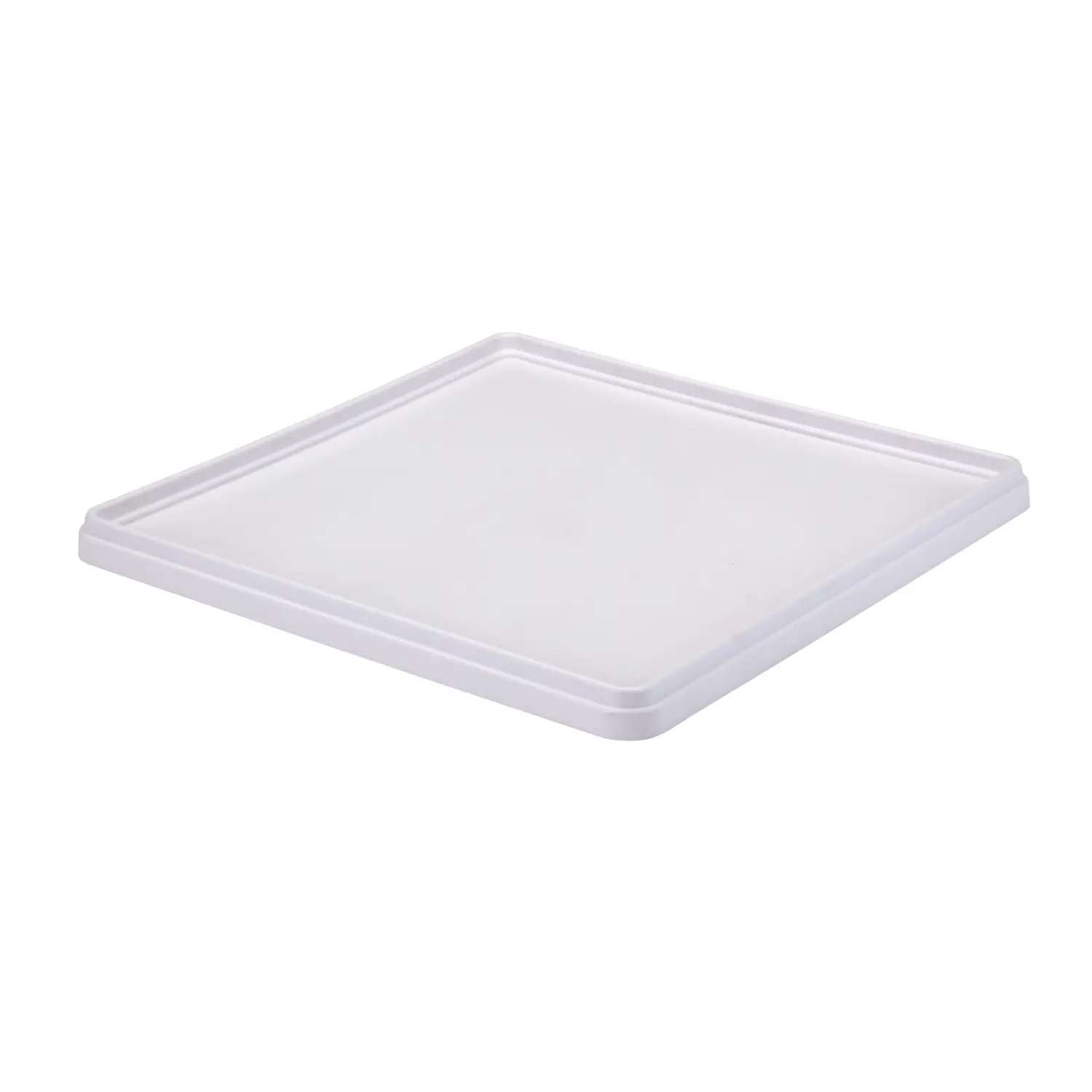 CUBIERTA para cestas de lavado 50 x 50 x 2,4 cm Gris claro