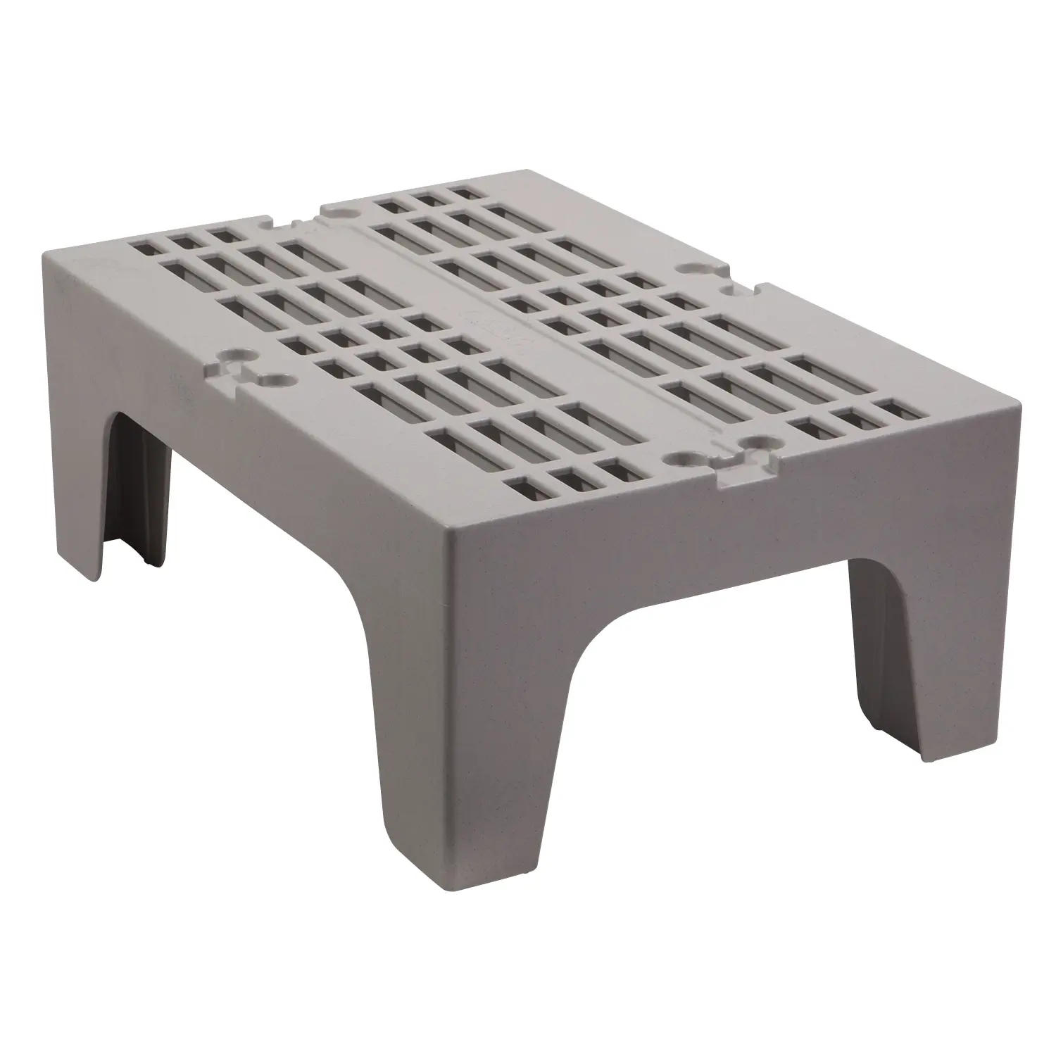 BANQUILLO VENTILADO PARA GRAN ALMACENAMIENTO 52 x 76 x 30 cm Gris moteado
