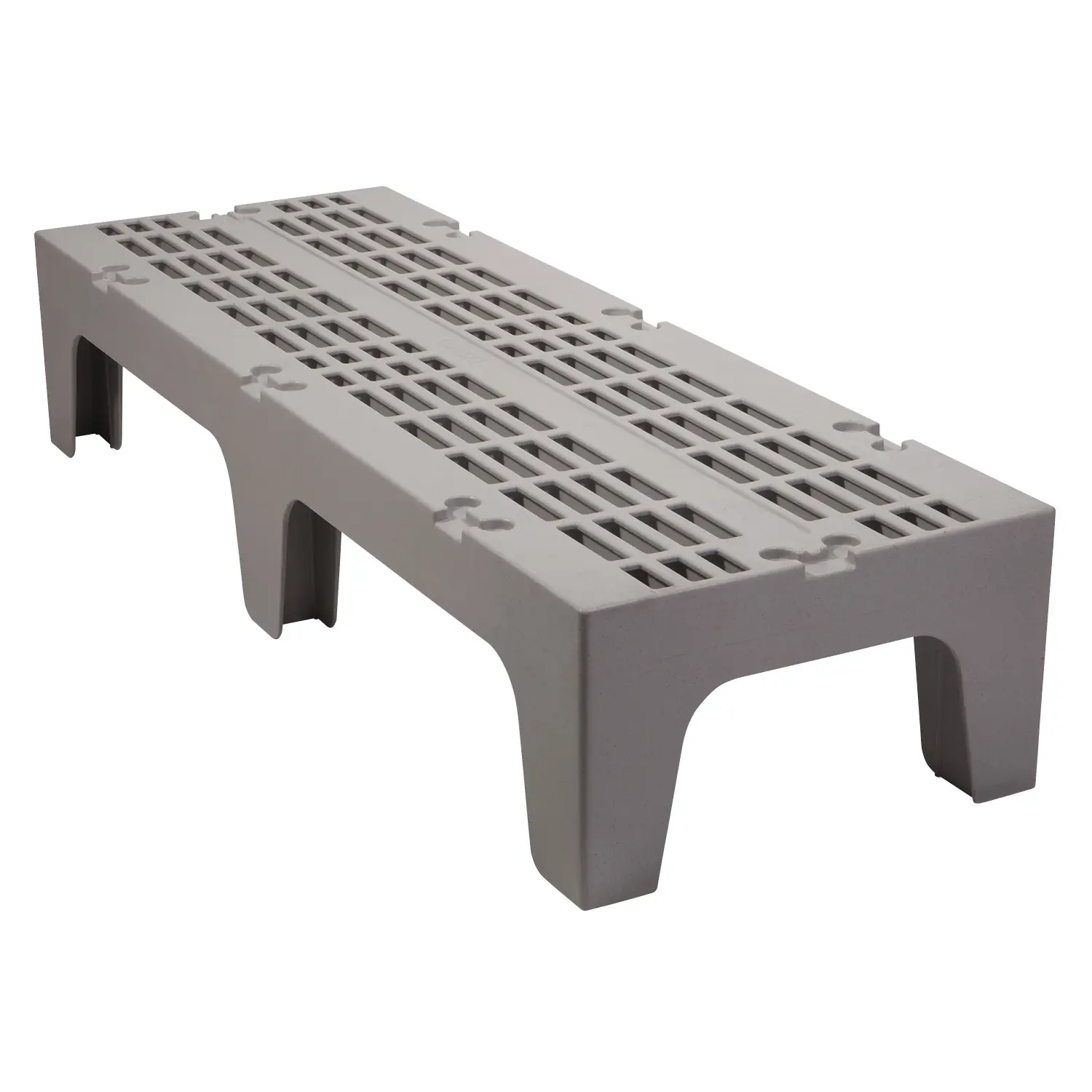 BANQUILLO VENTILADO PARA GRAN ALMACENAMIENTO 52 x 152 x 30 cm Gris moteado