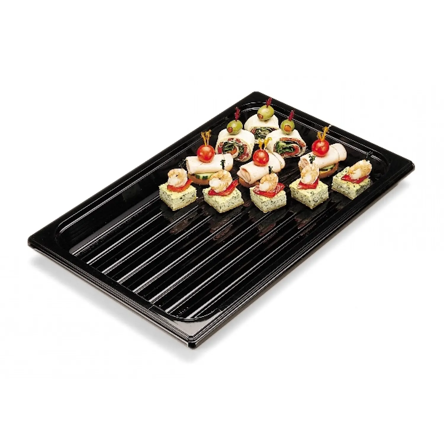 BANDEJA PARA CUBIERTAS CAMBRO modelo 1220 50,8 x 30,5 cm Negro
