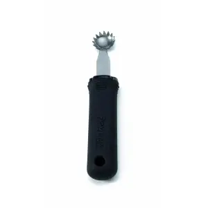 Descorazonador de tomates 15,9 x 2,9 x 2,5 cm Mango negro