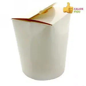 500 Uds. Envases de cartón Oriental 1000cc (32Oz) | Ref: FB1000