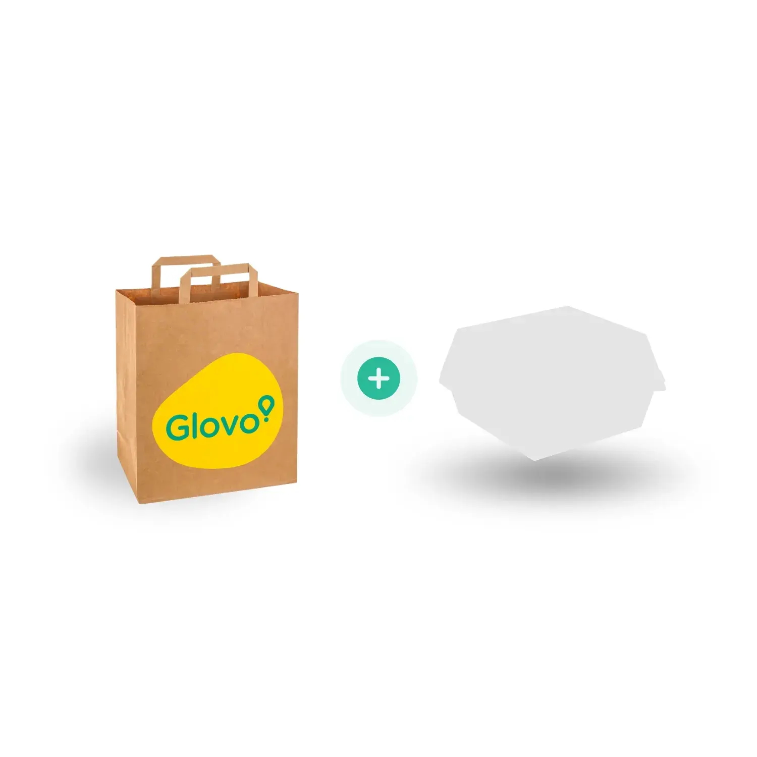 250 sacchetti Glovo + Packaging sostenibile