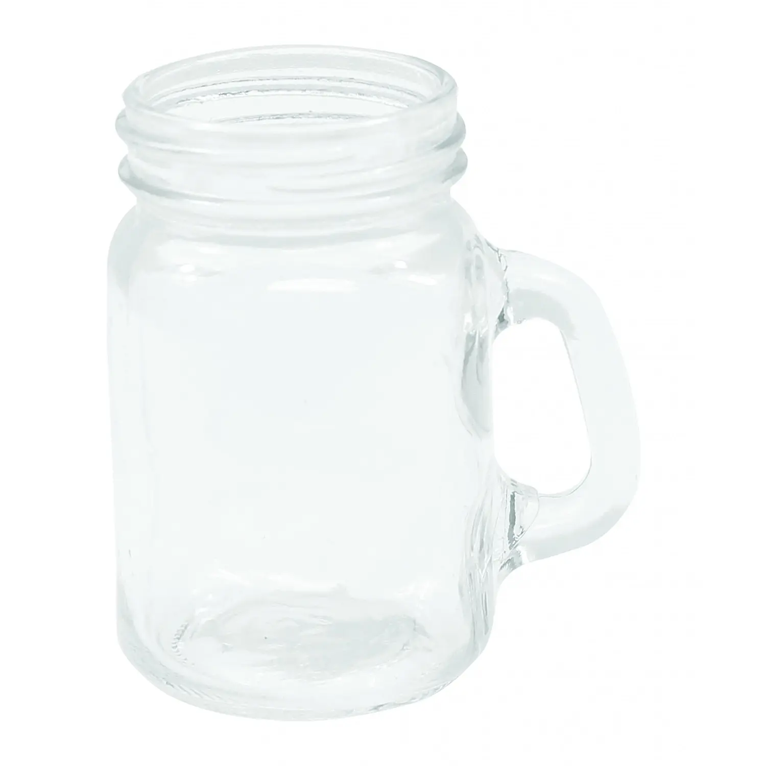 Set de 4 jarras para tabla Mason Jar 135 ml Transparente