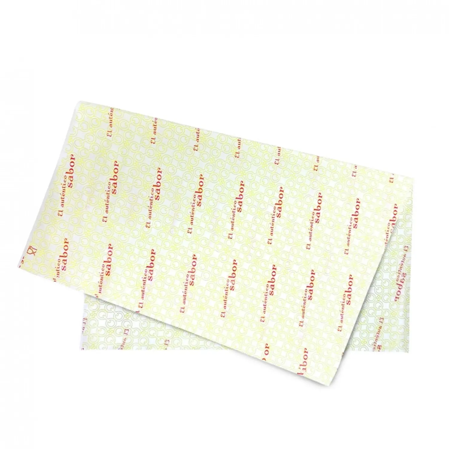 1000 Uds. Papel antigrasa fastfood, durum y kebab (33x42cm) | Ref: FWGKEB