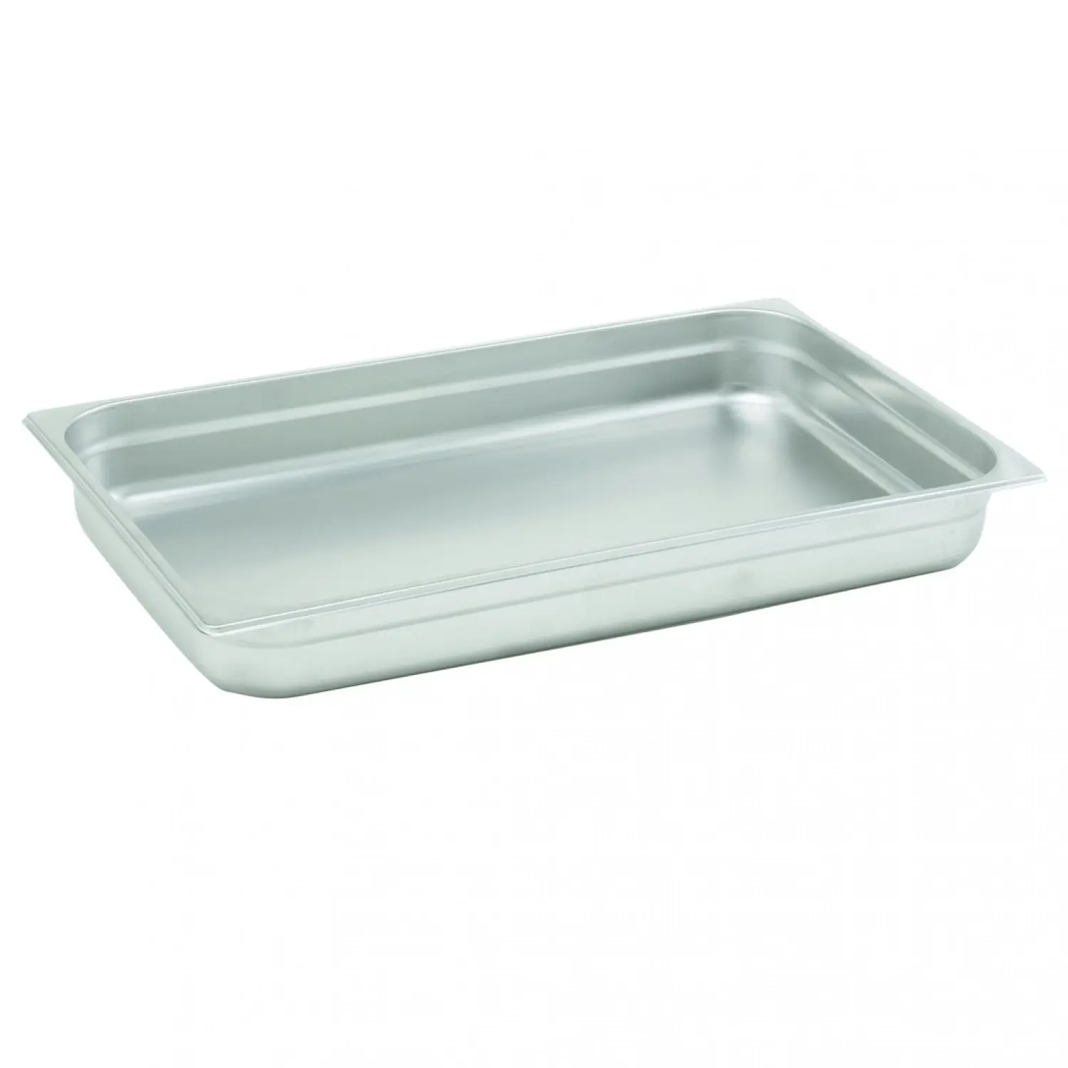Cubeta GN 1/1 de acero inoxidable. Tamaño 32,5 x 53 cm. Profundidad 20 cm. Capacidad 28 L