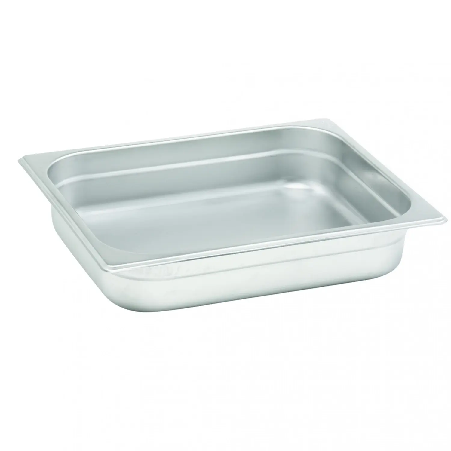 Cubeta GN 2/3 de acero inoxidable. Tamaño 32,5 x 35,4 cm Profundidad 6,5 cm Capacidad 5,8 L(Pack de 6 unidades)