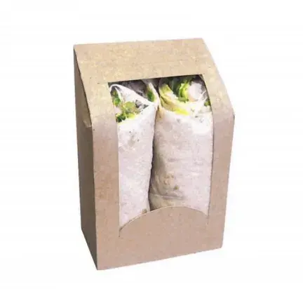 Containers for hot dogs and wraps