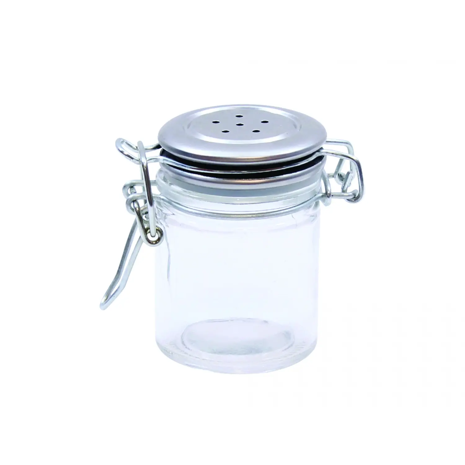 Salero y pimentero con tapa de clip 45 ml 7 x 4,5 x 6,5 cm Transparente