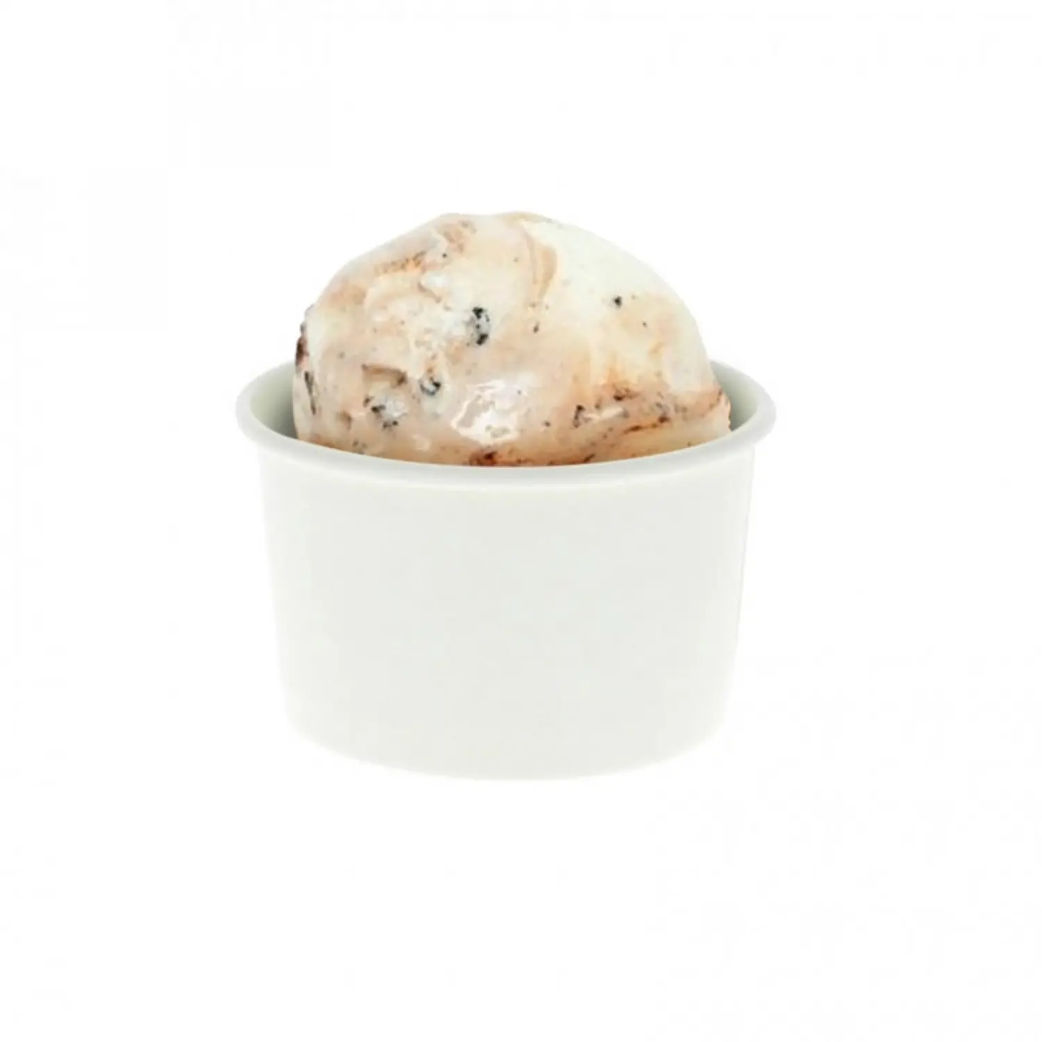 50 unidades de copos para sorvete brancos 80ml (3Oz) | Ref: HEL001B