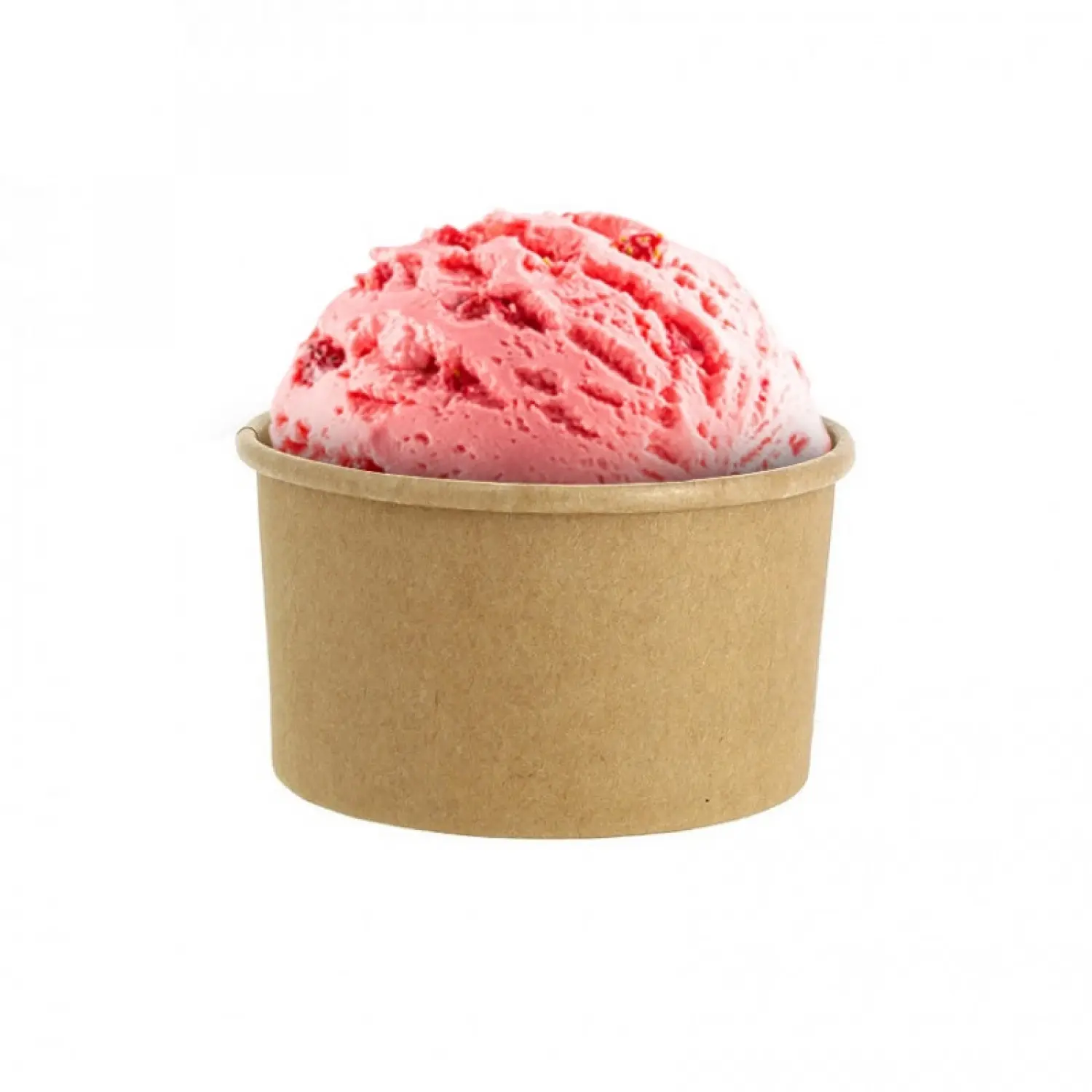 50 Uds. Tarrinas de helado cartón kraft (90ml) | Ref: HEL012