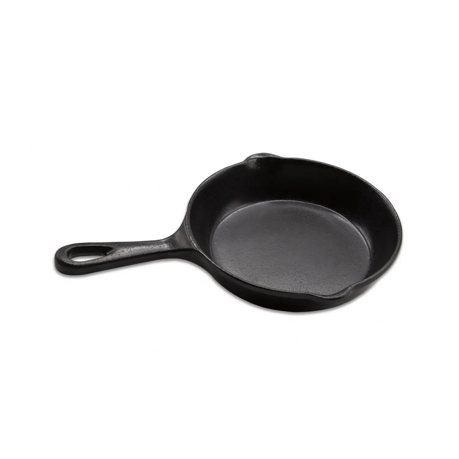 Sartén pequeña con asa 17 cm de Ø x 3,6 cm de alto (25,5 cm con asa) Negro mate (Pack de 8 unidades)