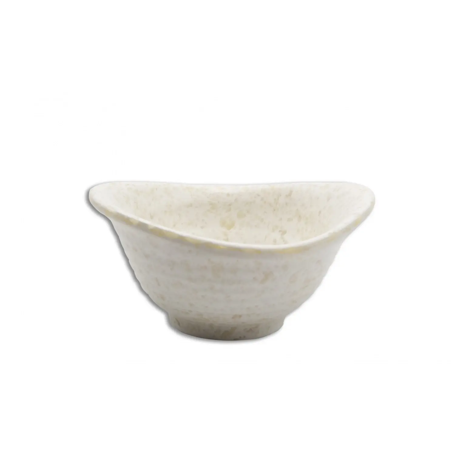 Bol oval 11,5 x 9,5 x 5,5 cm Blanco mármol (Pack de 12 unidades)