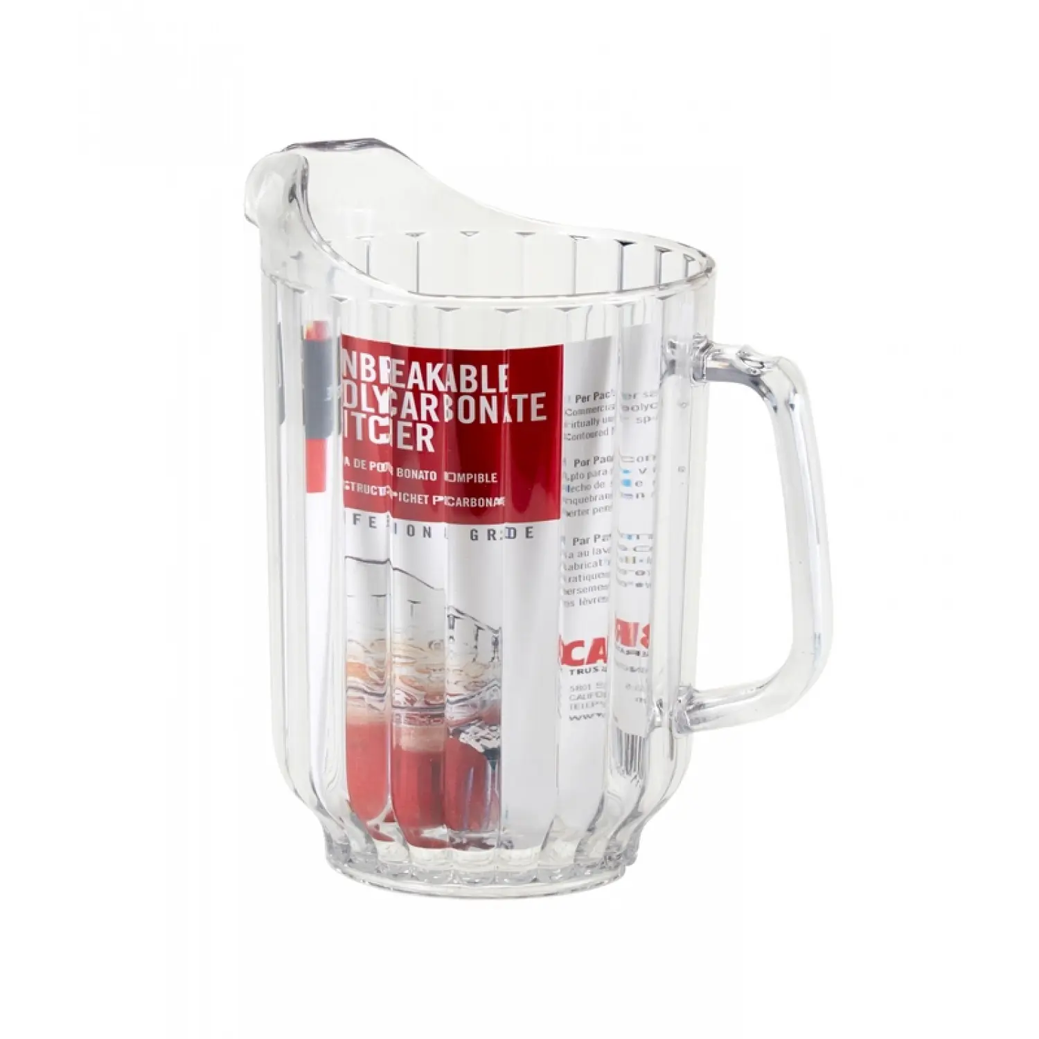 JARRA DE SERVICIO 1,8 L 17 x 17 x 20,5 cm (6 unids)