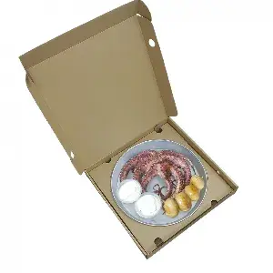 25 unidades. Embalagens para levar pratos ao forno e paellas com novo suporte interno | Ref: PAE013