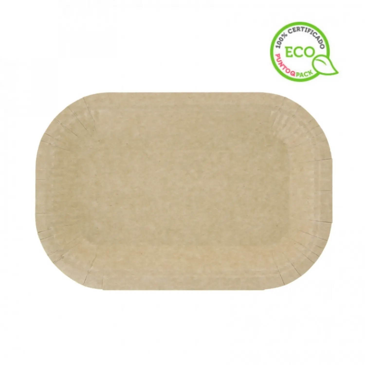 750 Uds. Bandeja de cartón kraft antigrasa (23,5x15,5 cm) | Ref: PAS015