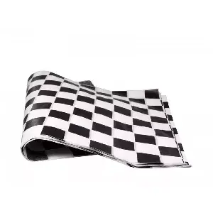 Crni rešetkasti listovi presvučeni PE folijom 30×40 cm 35g