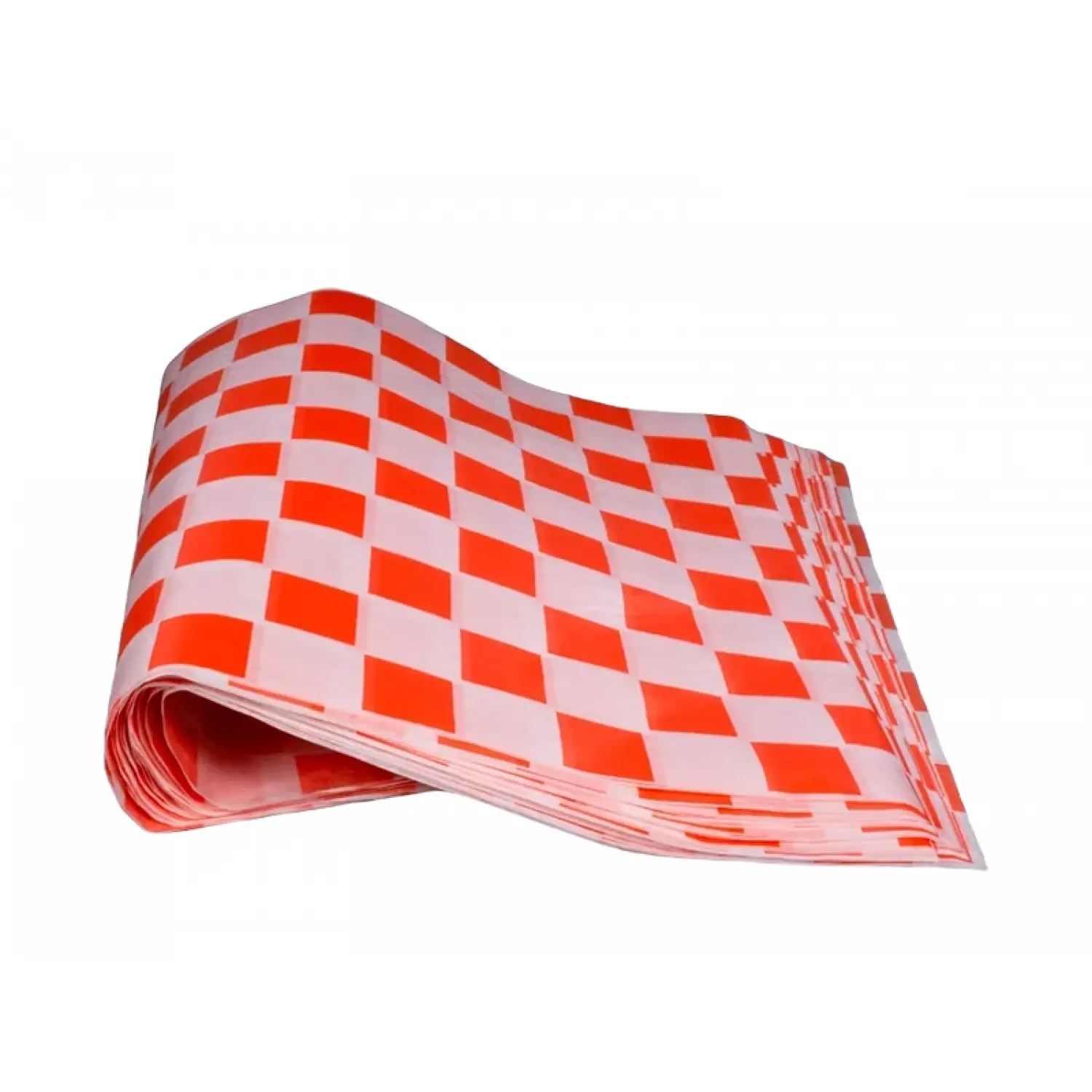 Foi de hârtie grilă roșie acoperite cu folie PE 30×40 cm 35g