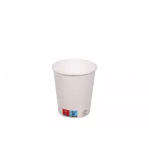 Kubek papierowy 1-warstwowy biały 200ml/9oz śr.80 mm