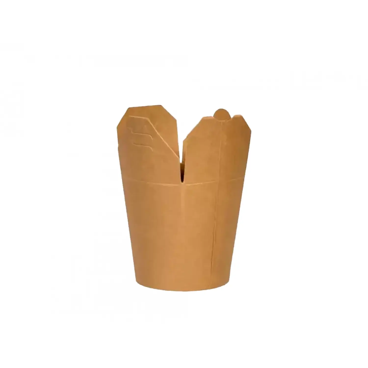 Cutie de hârtie pentru preparate orientale, kraft, 450 ml