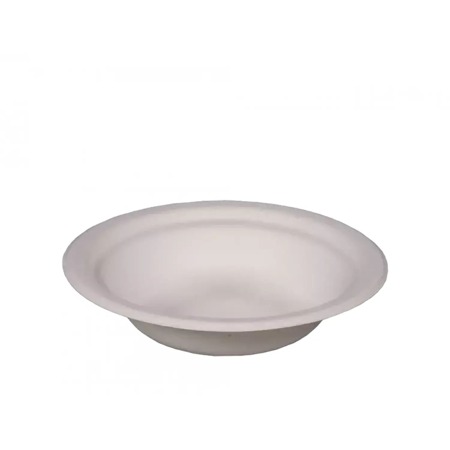 Bol cu ​​pulpă de trestie, alb 400 ml