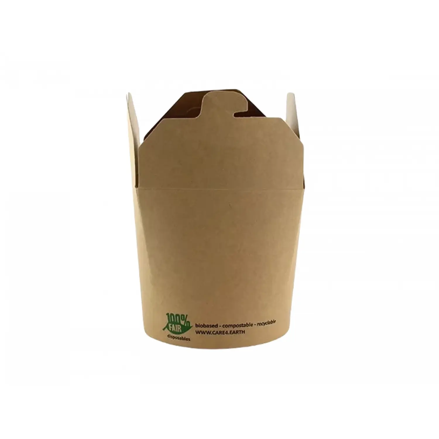 Pudełko papierowe do dań orientalnych, brązowe 760 ml