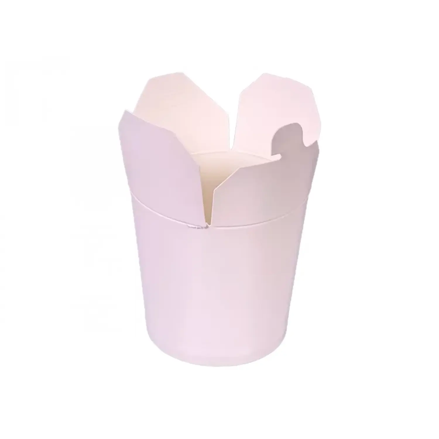 Cutie de hartie pentru preparate orientale, alba 750 ml