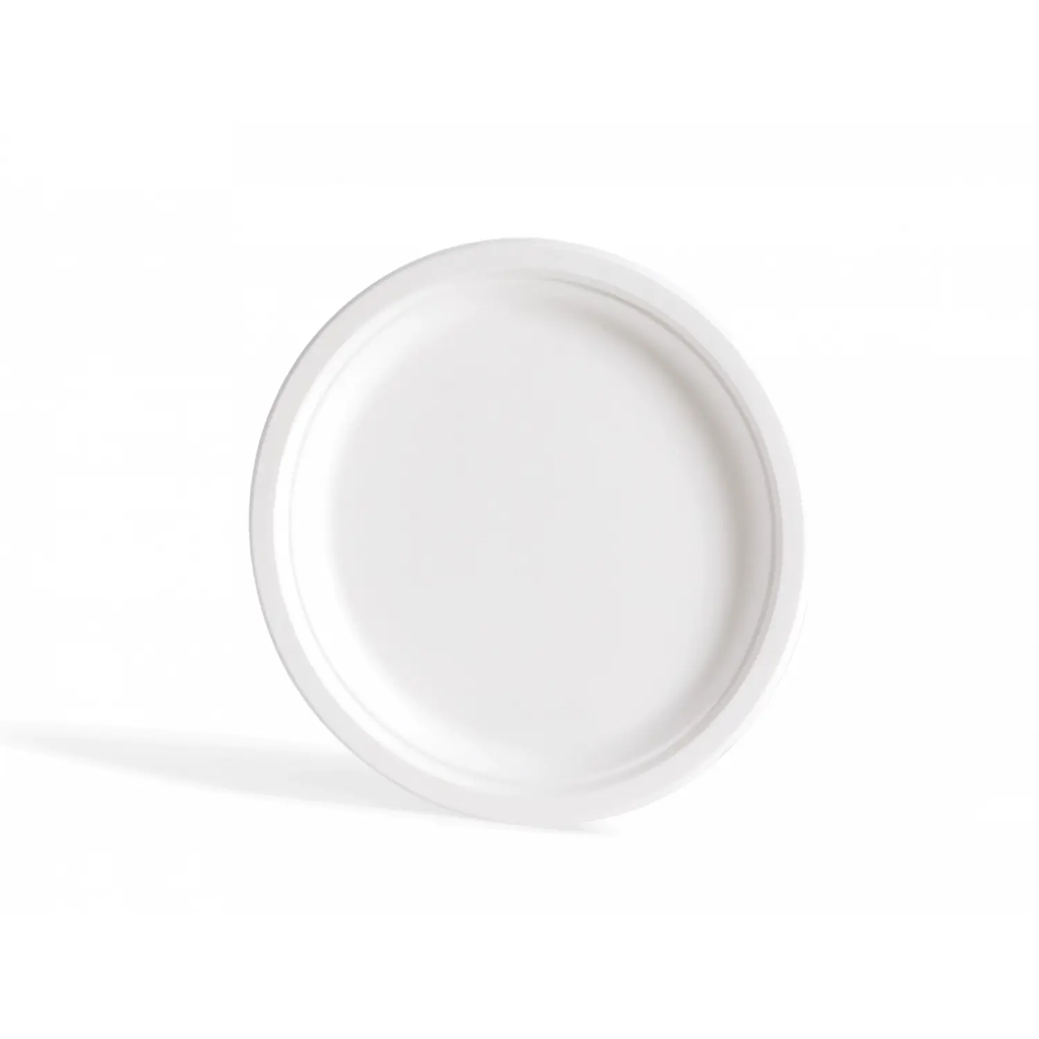 Farfurie din pulpa de trestie, alba 26 cm